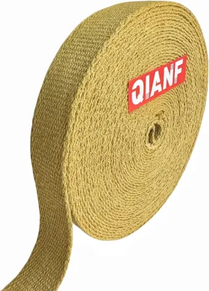 1 Inch Yellow Heavy Cotton Webbing 25 Yards for Bags Backpack Straps Belts Tote Bag Handles Pet Collars Fabric Purse Making Crafts