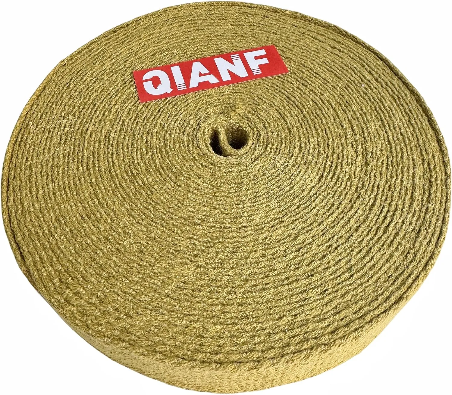 1 Inch Yellow Heavy Cotton Webbing 25 Yards for Bags Backpack Straps Belts Tote Bag Handles Pet Collars Fabric Purse Making Crafts