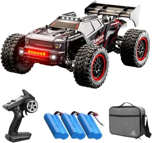 1/16 SG316 MAX Brushless Fast RC Cars for Adults, Max 50mph High Speed Remote Control Car with Carrying Bag, Electric Off Road RC Truck, 4WD Drift RC Car with 3 Lipo Batteries