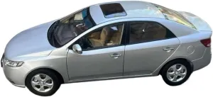 1:18 for KIA Forte 2009 Alloy Car Model Artwork Souvenir for Collection and Display Mini Simulation Toys
