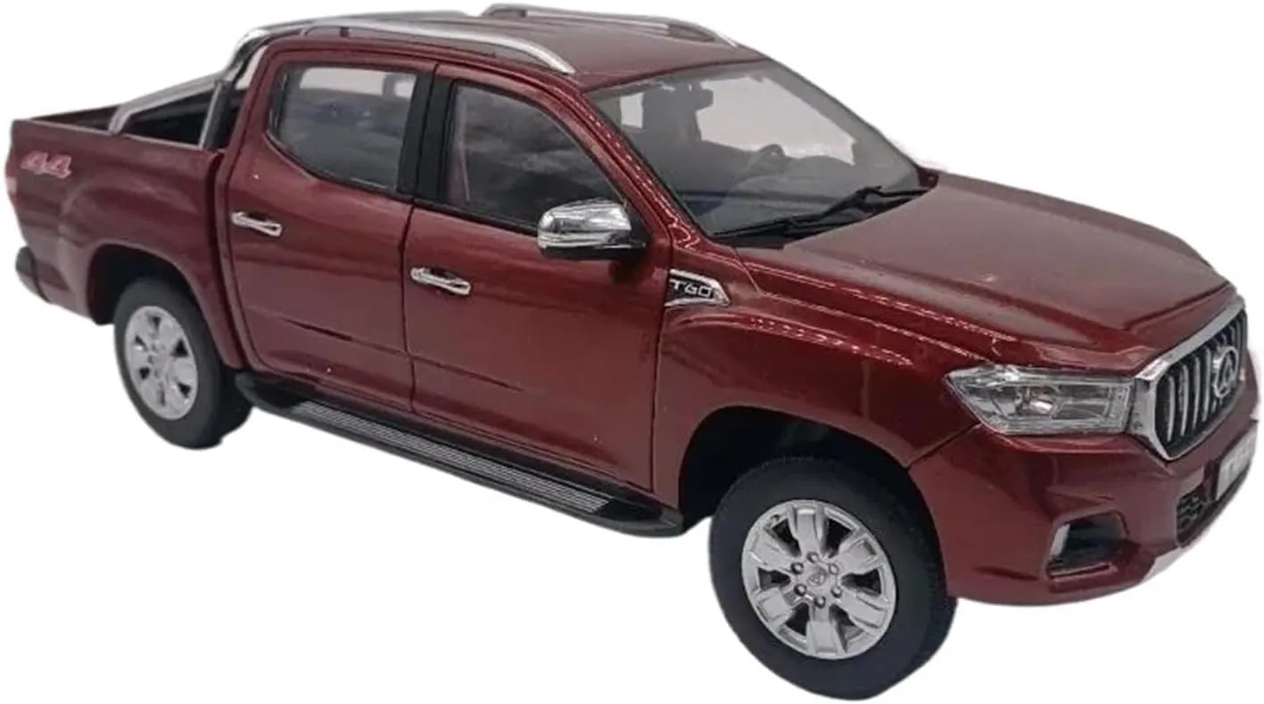 1:18 for MAXUS T60 Pickup Alloy Car Model Simulation Collection Ornament Mini Simulation Toys(White)