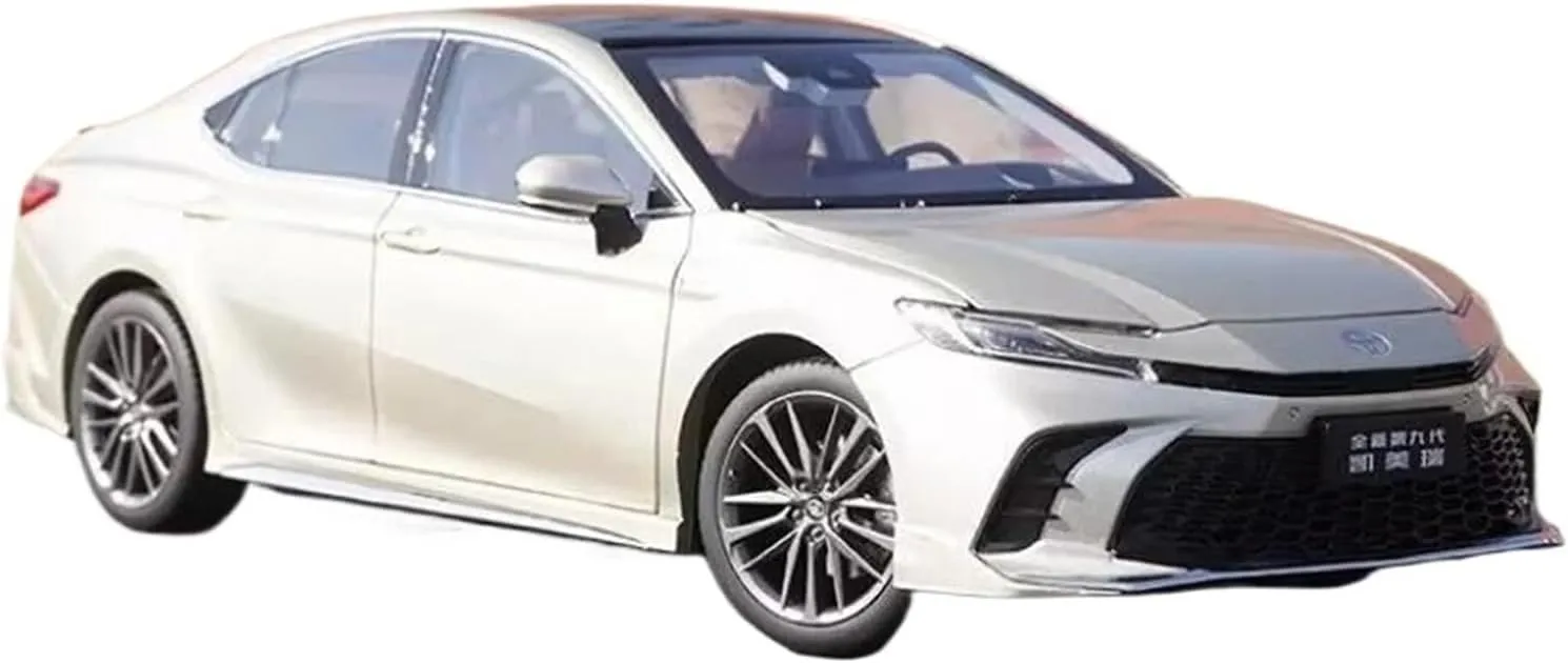 1:18 for Toyota Camry 2024 Simulation Alloy Car Model Collection Decoration Mini Simulation Toys(Gray)