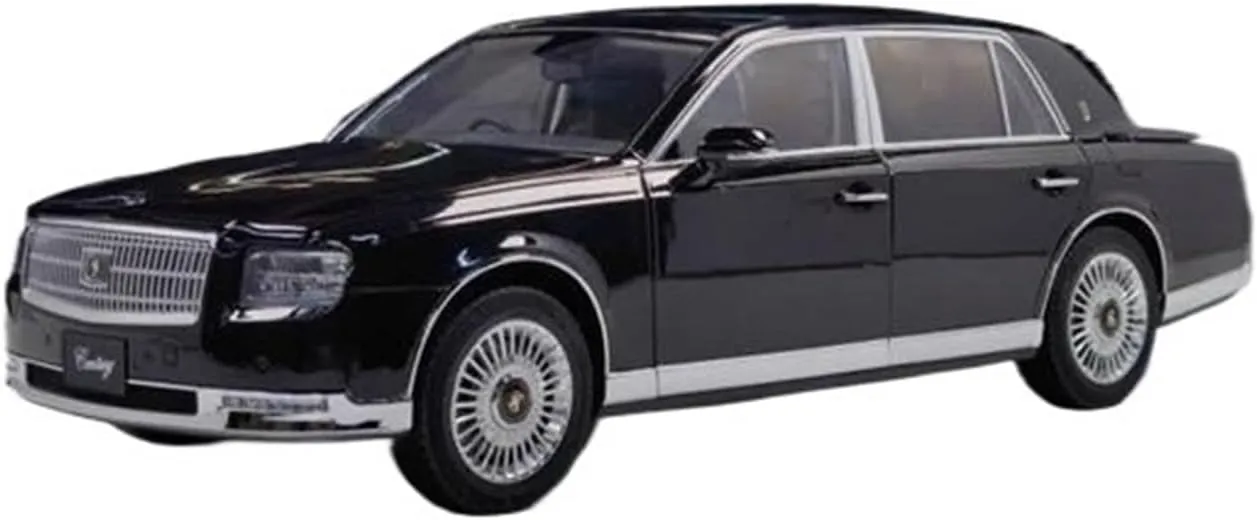 1：18 for Toyota Century Alloy Car Model Simulation Collection Ornament Mini Simulation Toys(Champagne Silver)