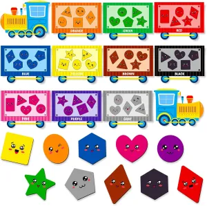 12 Pack Magnetic Color Sorting Set Color Sorting Toys for Toddlers Fridge Magnets Preschool Learning Activities Matching Games Recognition Magnets for Whiteboard