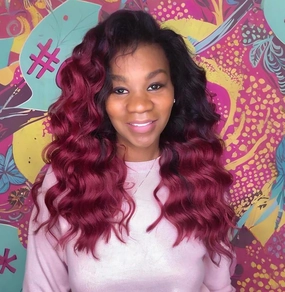 12 Inch Ocean Wave Crochet Hair 8 Packs - Synthetic Pre-Looped Deep Wavy Curly Braiding Hair for Black Women, Boho Style Hair Extensions (12inch,1B/BUG - 8 Packs)