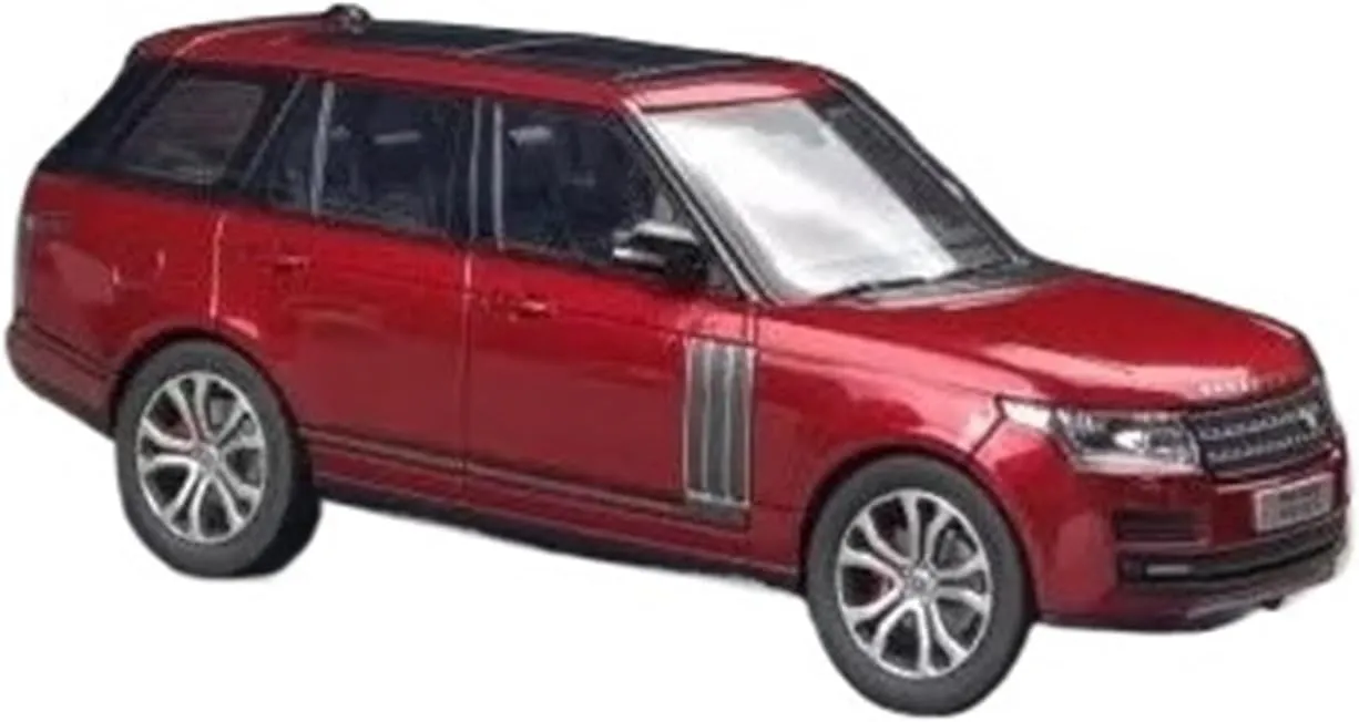 1:43 for Range Rover Executive Edition 2017Alloy Car Model Simulation Collection Ornament Mini Simulation Toys(Red)