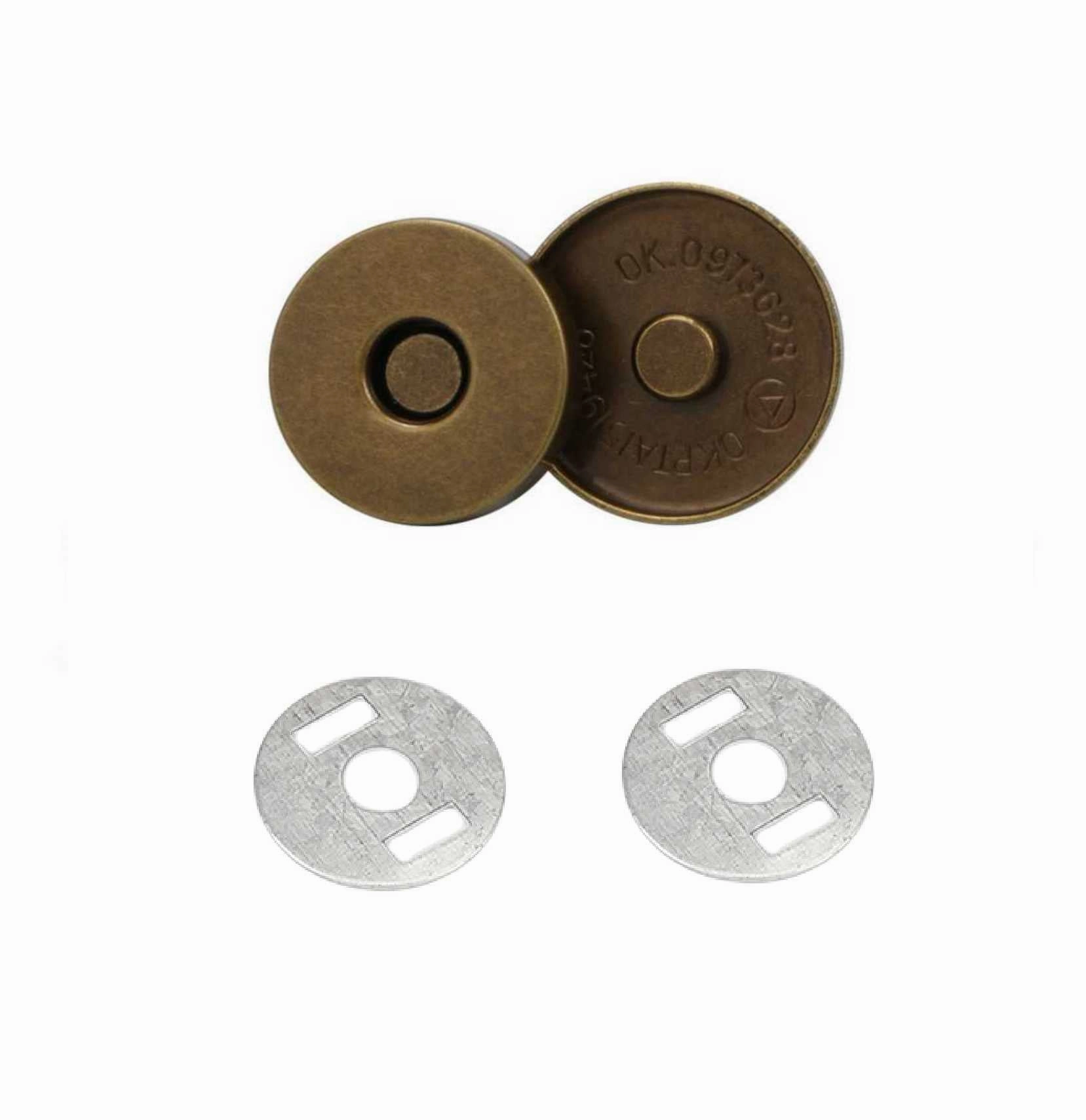 14x3.5mm Full Cover Magnetic Snaps (50-sets)