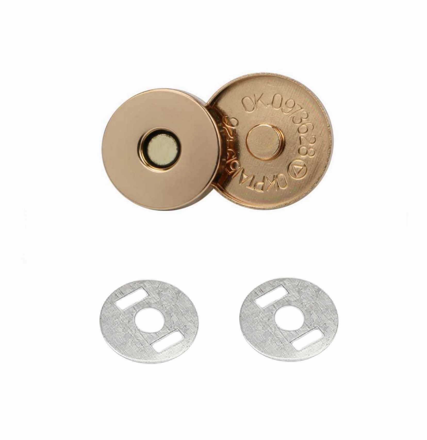 14x3.5mm Full Cover Magnetic Snaps (50-sets)