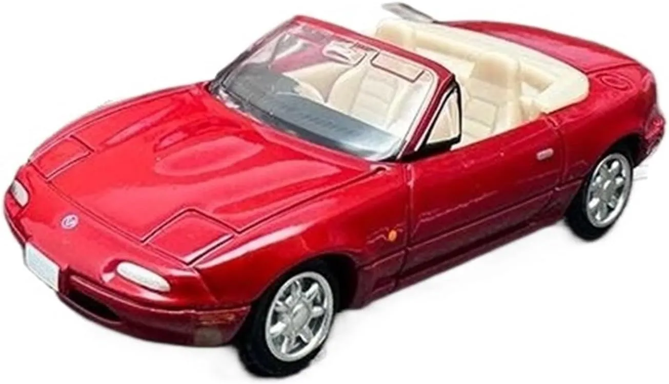 1：57 for Mazda MX5 EUNOS Roadster Simulation Alloy Car Model Hobby Collection Souvenirs Mini Simulation Toys(Green)