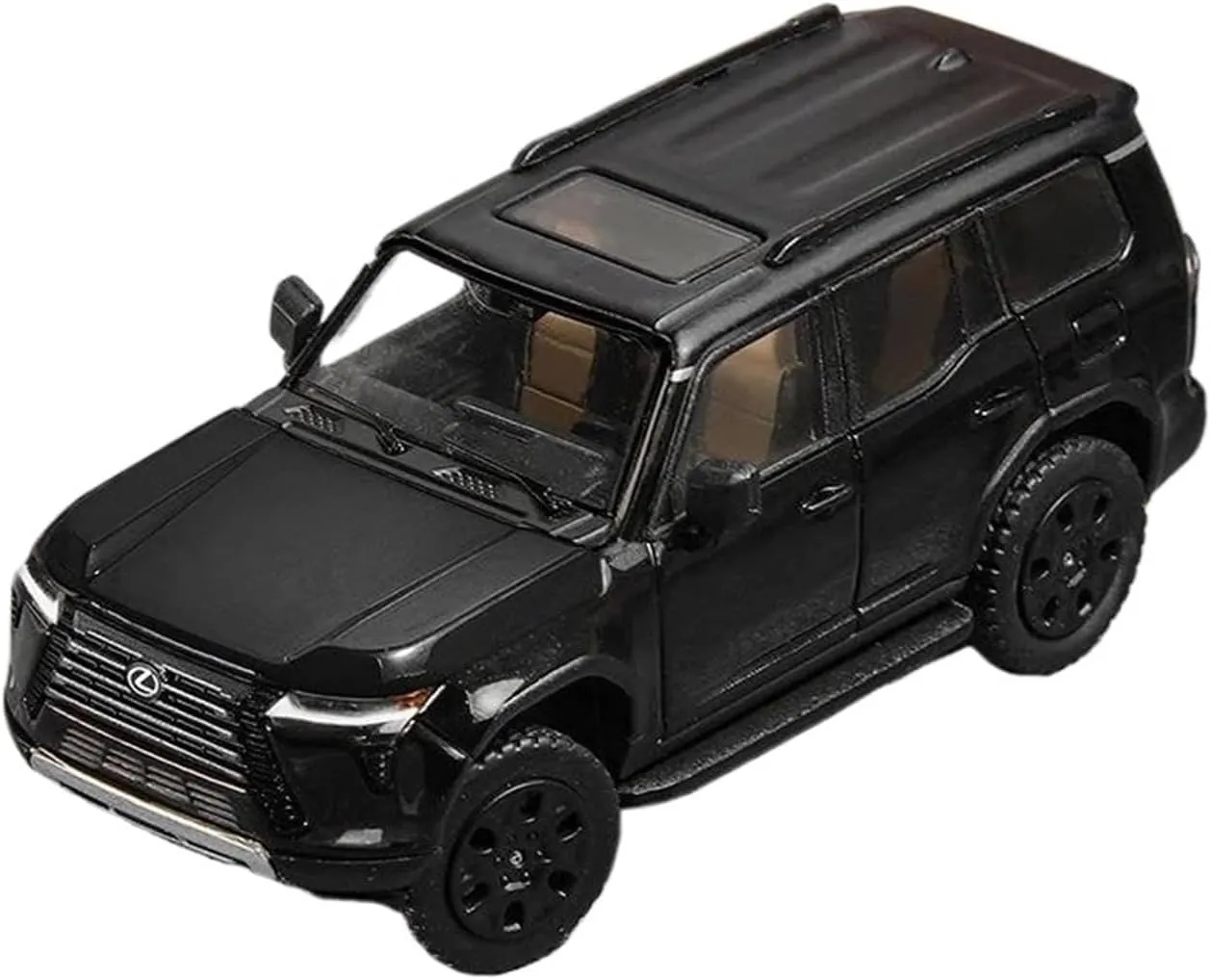 1:64 for Lexus GX550 Off-Road Diecast Alloy Car Model Simulation Collection Artwork Mini Simulation Toys(White)