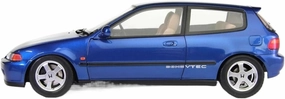 1：18 for Honda Civic Mk5 EG6 Alloy Car Model Simulation Collection Ornament Mini Simulation Toys(Blue)