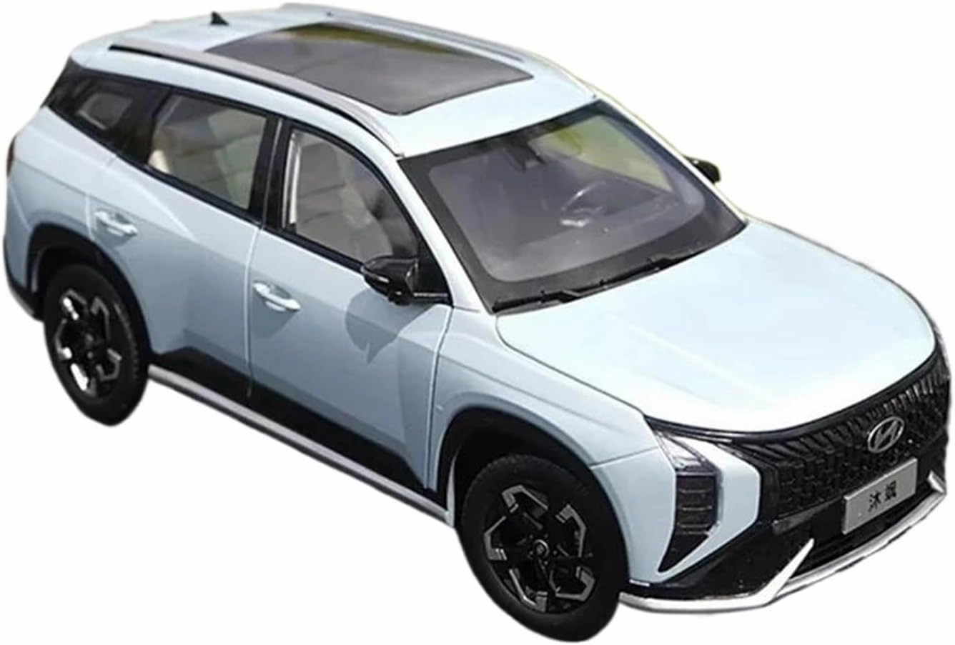 1:18 for Hyundai Mufasa IX35 Alloy Car Model Simulation Collection Ornament Mini Simulation Toys(Red)