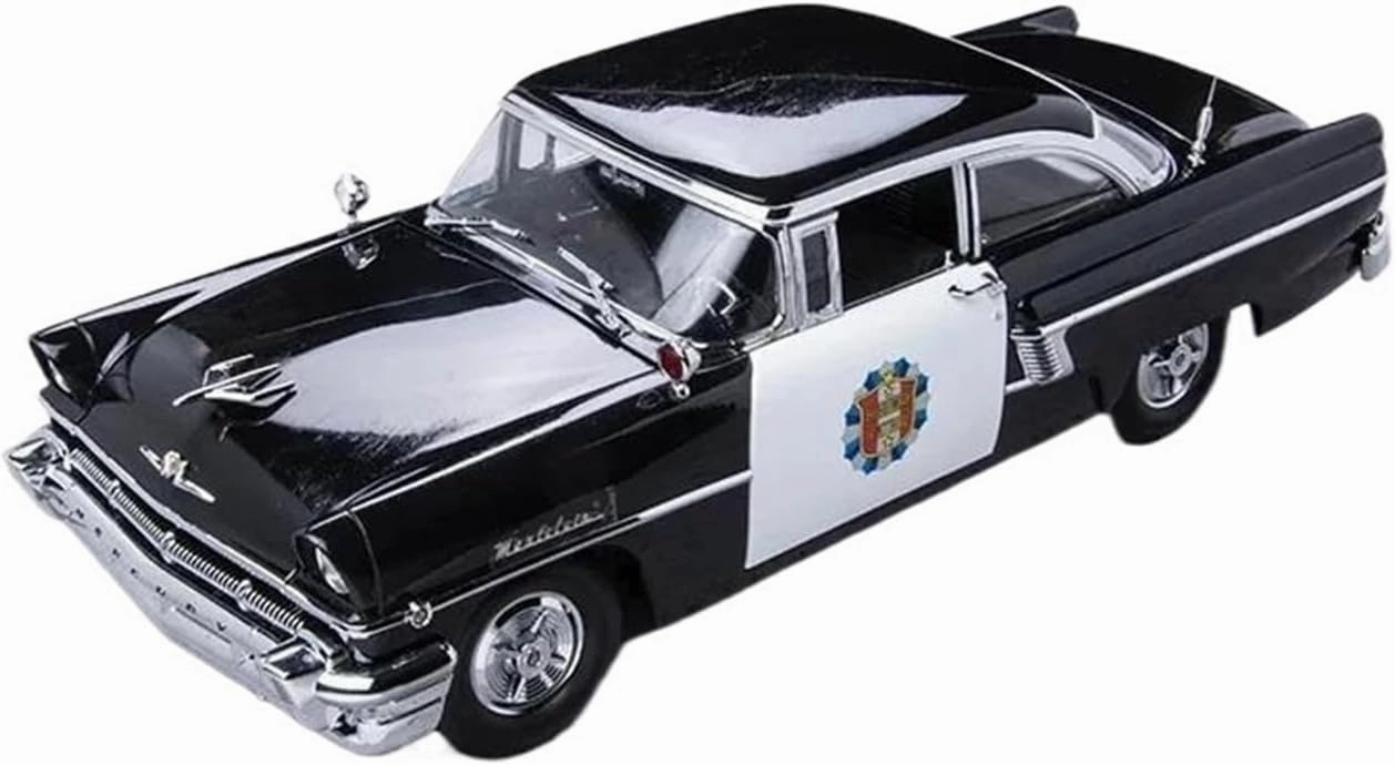 1:18 for Mercury Montclair Alloy Police Car Model for Collection Memorial Mini Simulation Toys