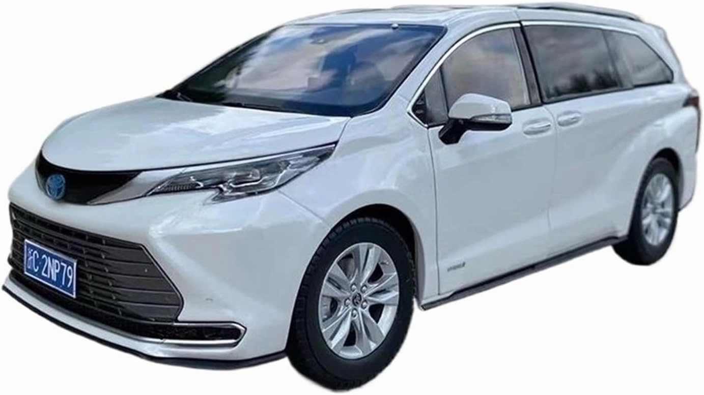 1:18 for Sienna MPV Alloy Car Model Diecasts Metal Vehicles Collection Souvenir Mini Simulation Toys(Blue)