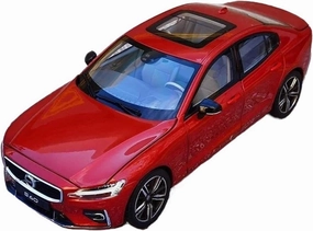 1:18 for Volvo S60 2020 Simulation Alloy Car Model Collection Decoration Mini Simulation Toys(Red)