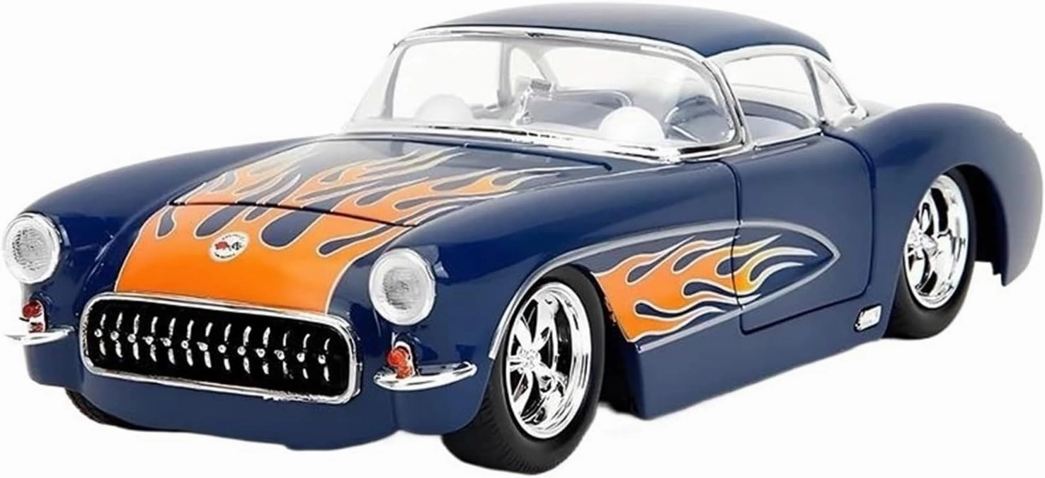1:24 for Corvette 1957 Simulation Alloy Car Model Multifunctional Decorative Souvenirs Mini Simulation Toys