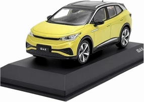1:43 for ID.4X Simulated New Energy Vehicle Model Static Decorative Ornaments Souvenirs Mini Simulation Toys