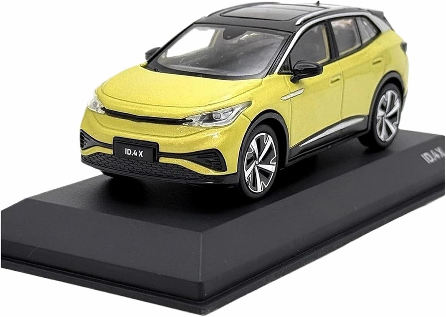 1:43 for ID.4X Simulated New Energy Vehicle Model Static Decorative Ornaments Souvenirs Mini Simulation Toys