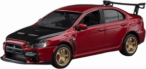 1:43 for Lancer EVO 10th Generatio Simulation Alloy Car Model Collection Souvenir Static Display Mini Simulation Toys(Red)