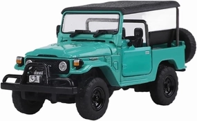 1:64 for Land Cruiser FJ40 Alloy Car Model for Collection Memorial Mini Simulation Toys