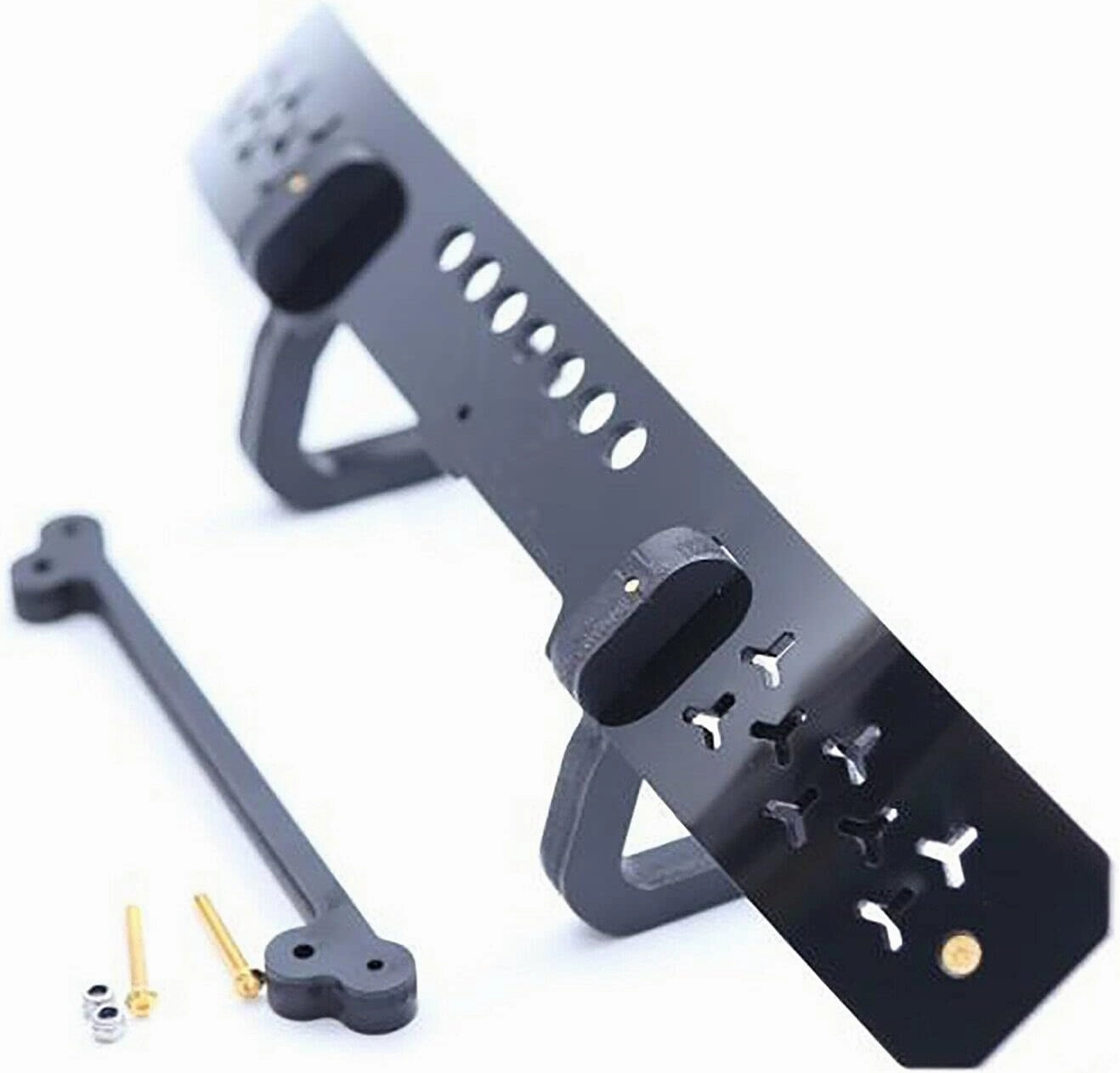 1/7 Scale RC Car Front Bumper Set Bracket Protective Bar Part for ARRMA Mojave RC Car Upgrade