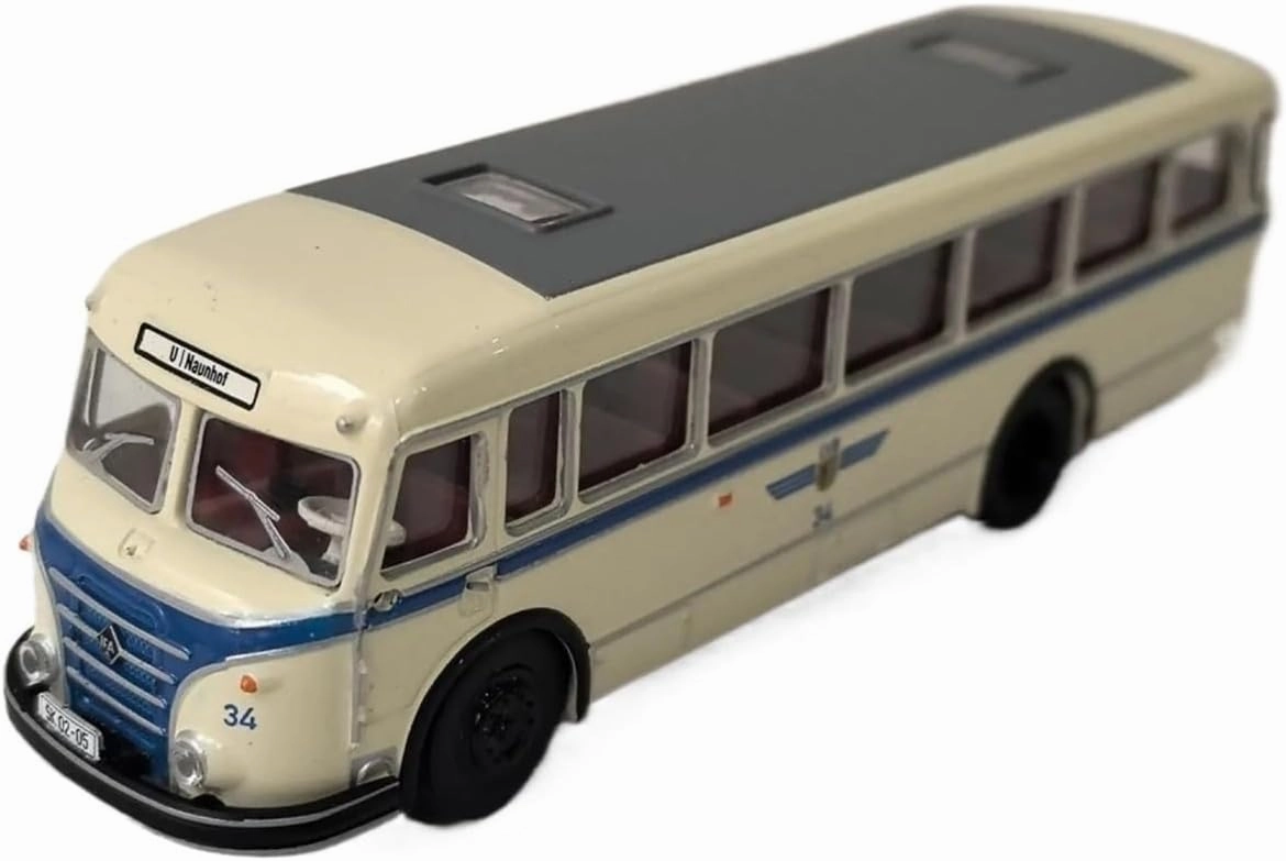 1:87 for HO IFA Yifa Bus Simulation Alloy Model Collectible Souvenir Display Mini Simulation Toys