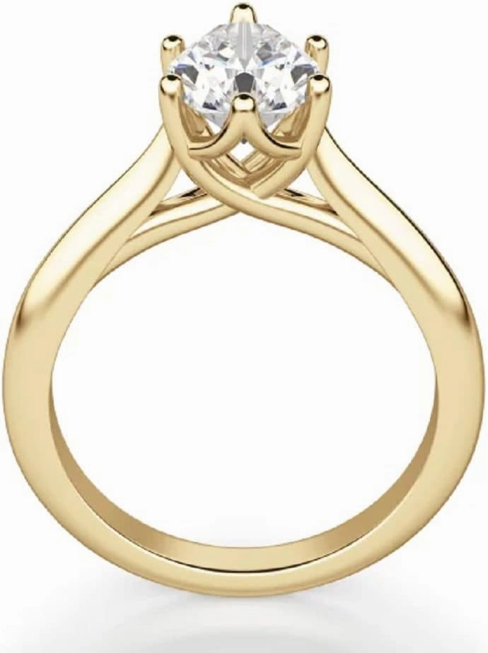 1 CT Pear Excellent Cut Moissanite Six Prong Hidden Halo Pave Basket Solitaire Engagement Ring In 14k Gold For Women,D-VVS1