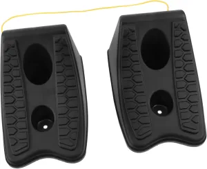 2 Pcs Blocker Car Wheel Chock Trailer Wheel Chock Wedge Wheel Chock for Car Wheel Chocks for Trailer Auto Wheel Chock Wedge Wheel Chocks Wheel Chock Wedge for Vehicle