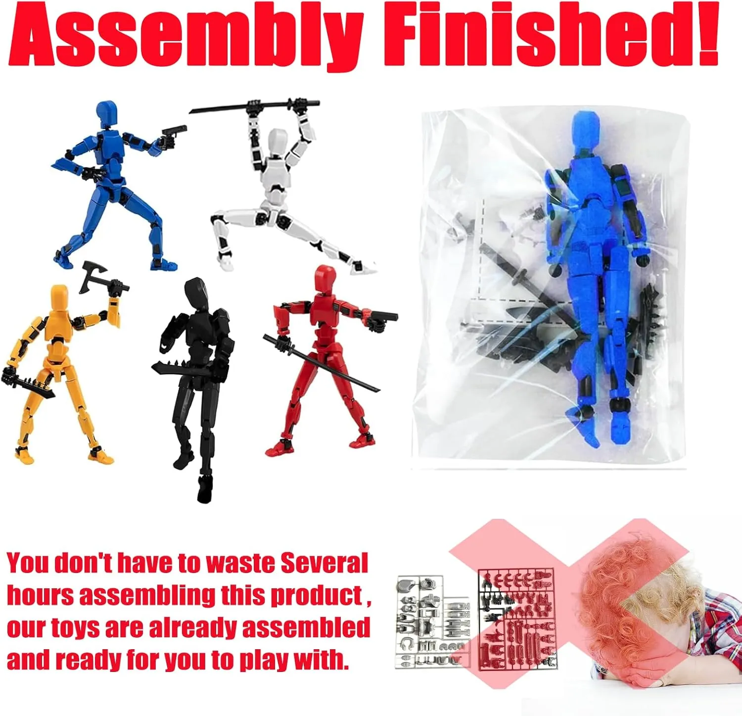 2025 New Titan 13 Action Figure,Nova 13 Action Figure 3D Multi Jointed Action Figures,Dummy Robot 13 Action Figures for Collectors Desktop Decorations (5PCS)