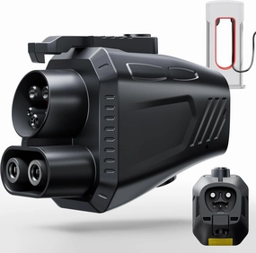 2025 Upgraded for Tesla Supercharger to CCS1 Charger Adapter, Max 500A 1000V Fast Charge NACS to CCS Electric Vehicle Charging Adapter Compatible with Tesla Supercharger, Fit for Rivian,Ford,GM EVs