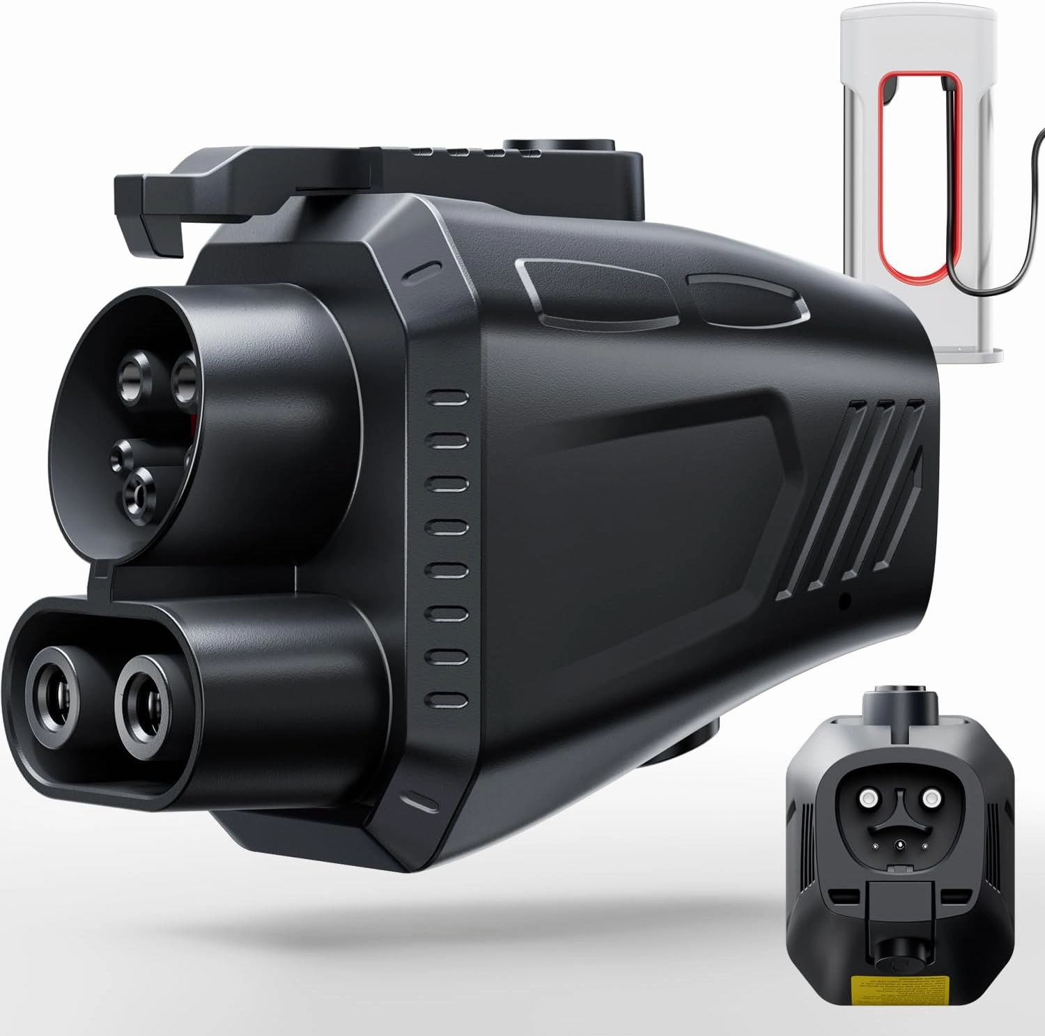 2025 Upgraded for Tesla Supercharger to CCS1 Charger Adapter, Max 500A 1000V Fast Charge NACS to CCS Electric Vehicle Charging Adapter Compatible with Tesla Supercharger, Fit for Rivian,Ford,GM EVs