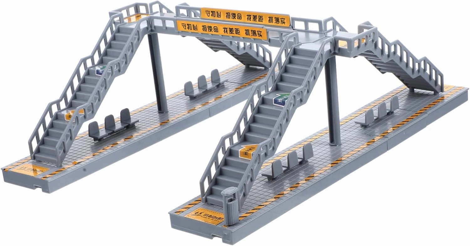 2 Sets Miniature Footbridge Model Decoration for Sand Table DIY Decor Present for Friends Stylish Ornament for Miniature Scenes