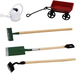 3 Sets Scale Mini House Garden Accessory for Decor for Fairy Garden Scenes Realistic and Safe Materials for DIY Enthusiasts