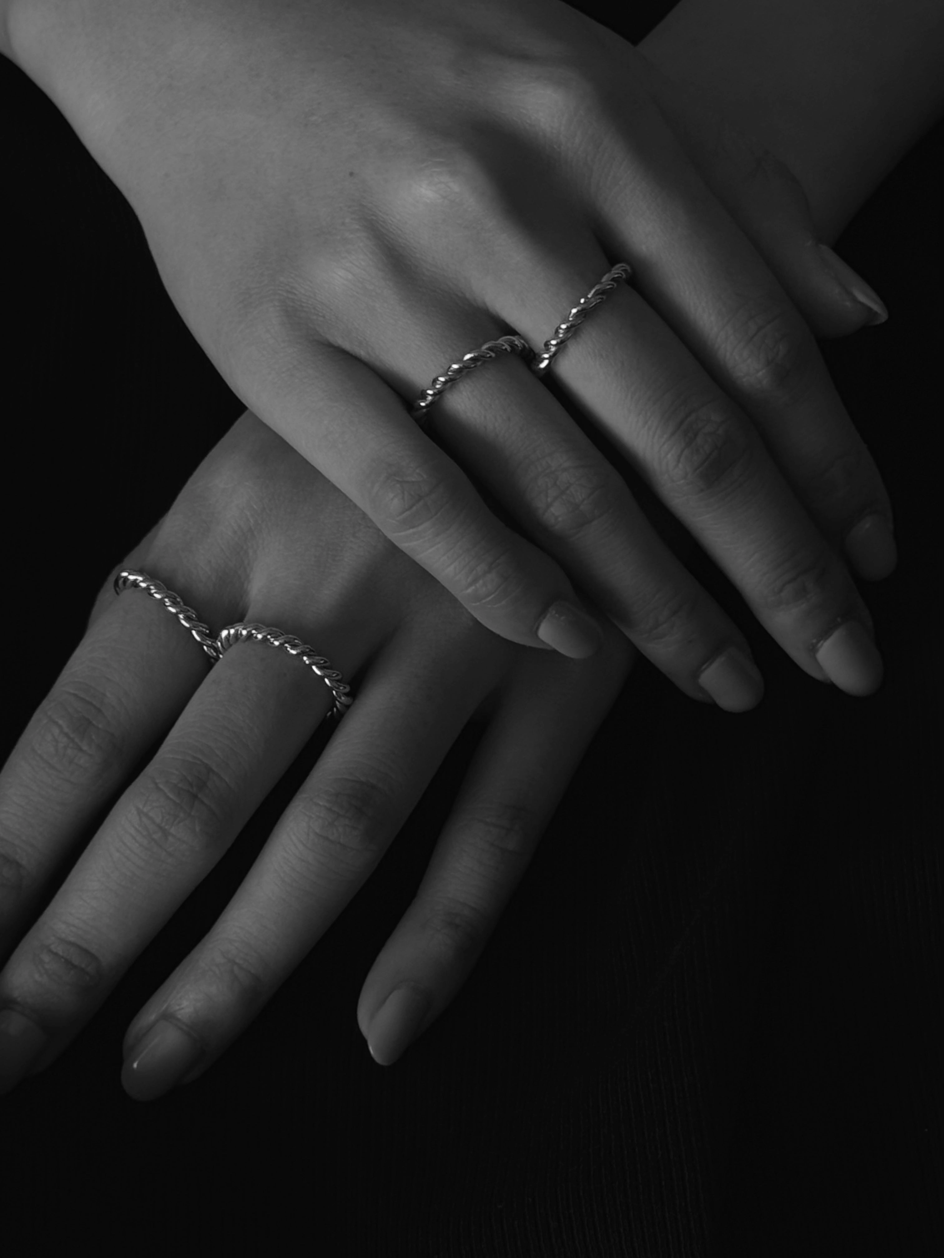 30MM Valerie Twist Stacking Ring