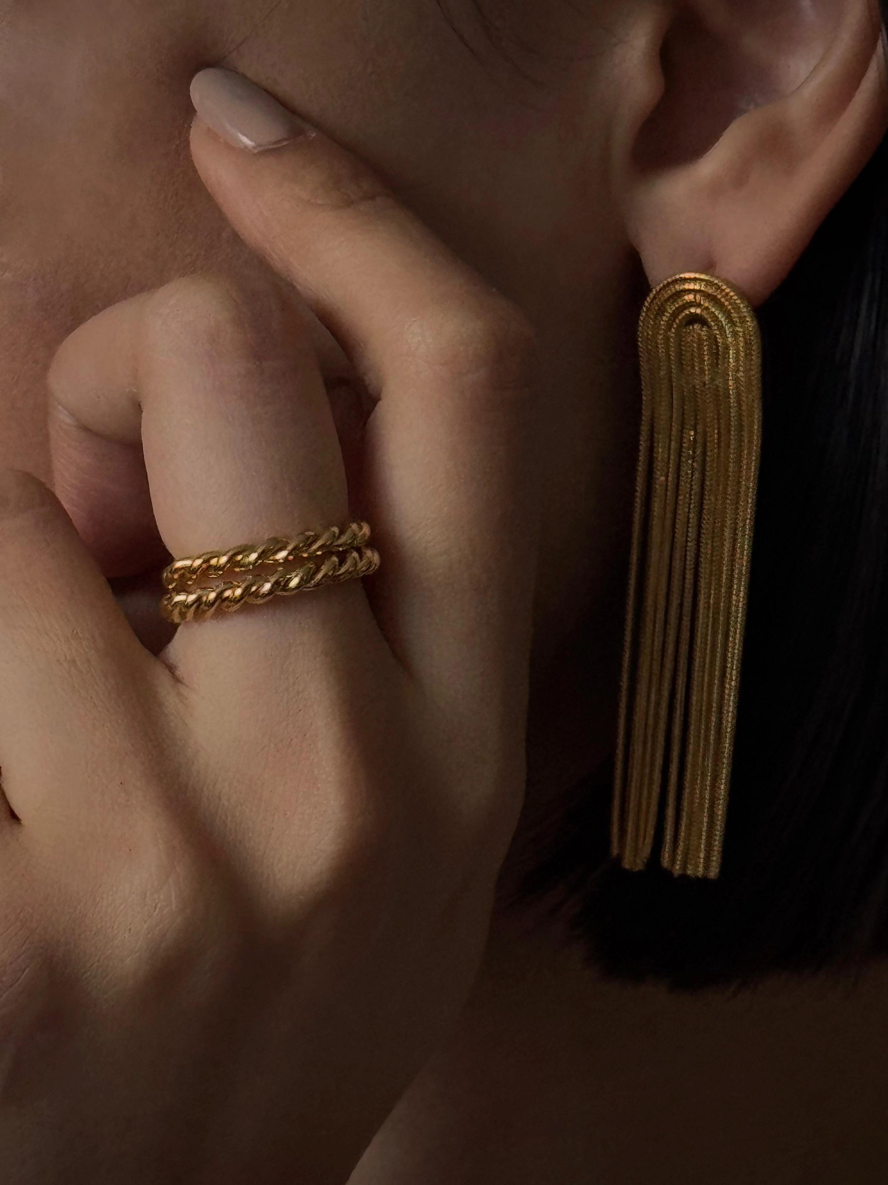 30MM Valerie Twist Stacking Ring