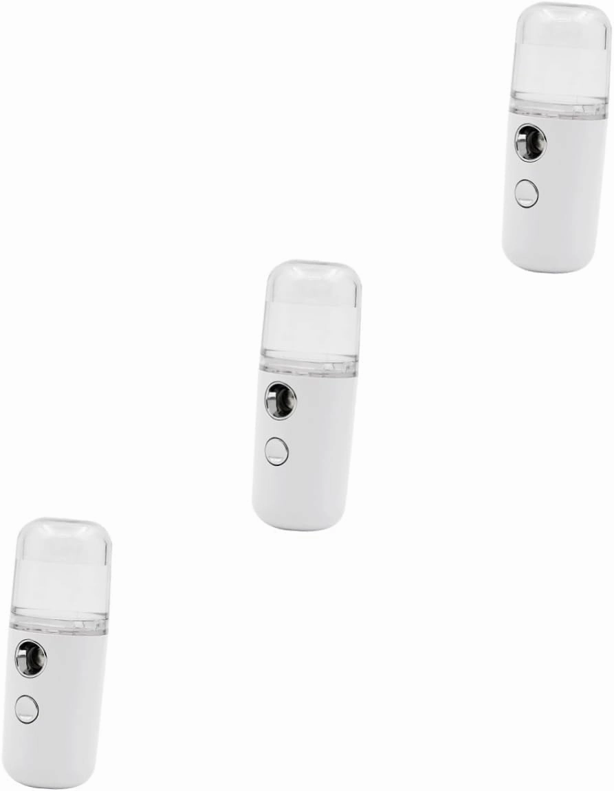3pcs Mini Air Humidifier Nano Spray Portable Facial Sprayer for Skin Hydration and Comfort for Home Travel and Use