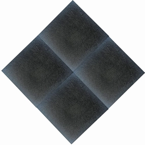 4 x Citronic Sound Absorption Tile 600 x 600mm Black