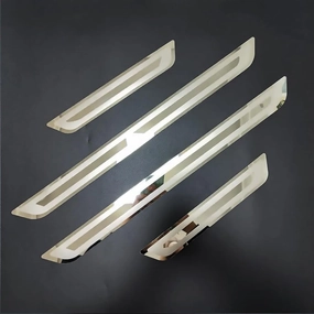 4PCS Car Door Sill Protector for Lada NIVA (Bj. 1977-2020), Door Entry Guard Stainless Steel Edge Scuff Plate Welcome Pedal Kick Cover Threshold Protection,C/Type~C