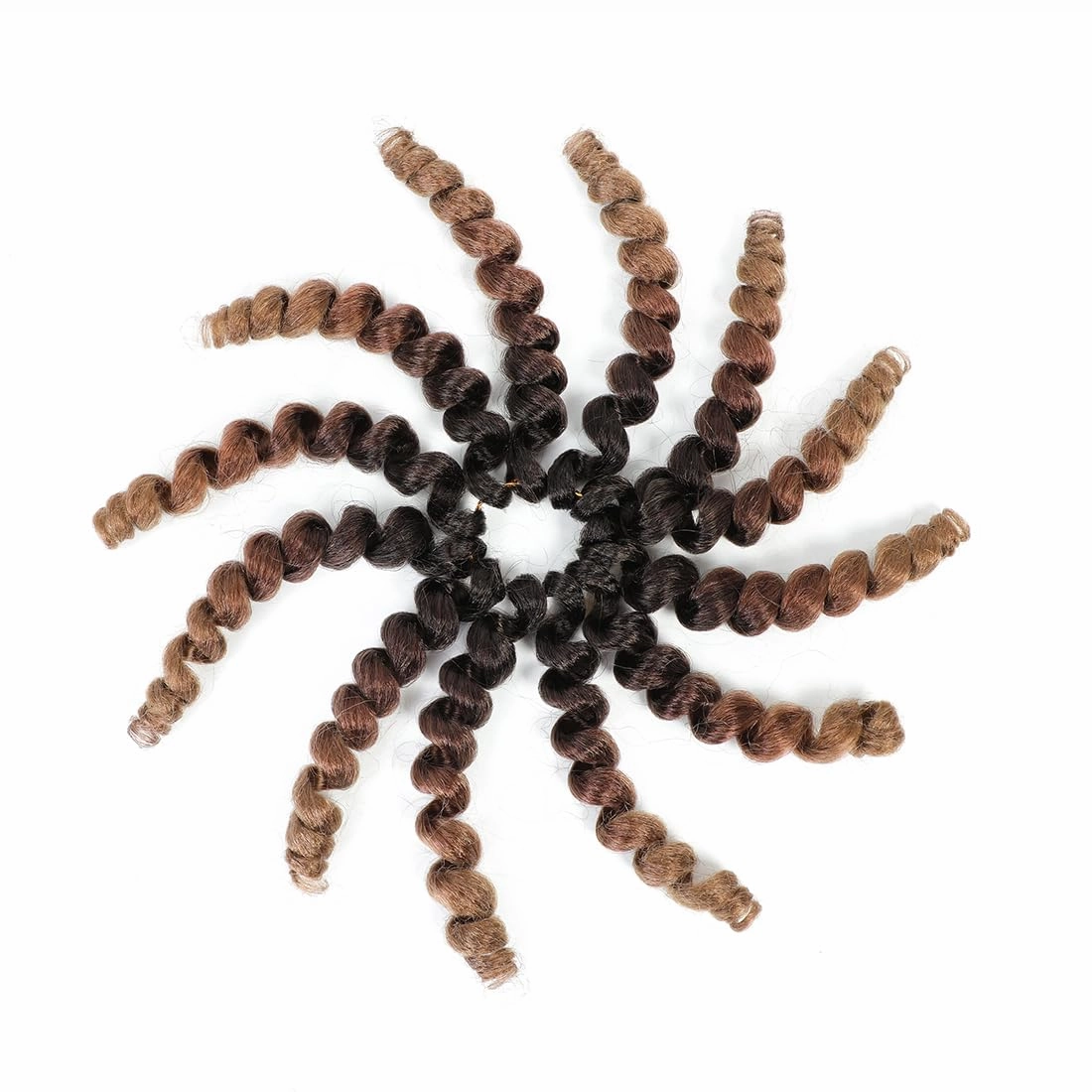 8 Pack Jamaican Bounce Crochet Hair Curly Crochet Hair 8 Inch Wand Curl Crochet Hair For Black Women Jamaican Twist Braid Hair Short Crochet Curly Hair Extensions(8 Inch (Pack of 8),1B/30/27)