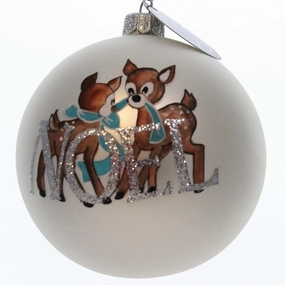 (23211) Reindeer Painted Ball
