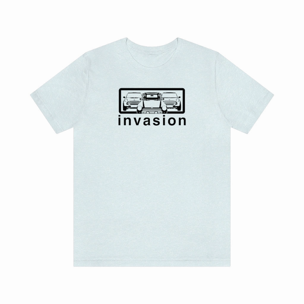 "Mini Invasion" Mini Unisex Jersey Tee (Black)