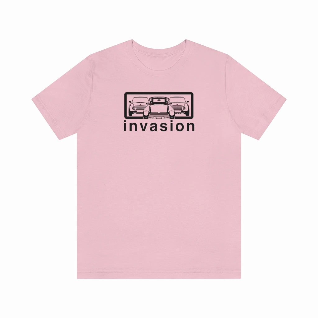 "Mini Invasion" Mini Unisex Jersey Tee (Black)