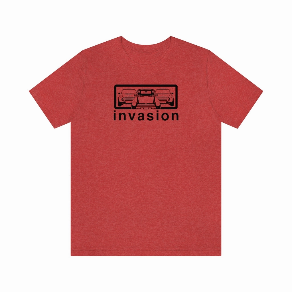"Mini Invasion" Mini Unisex Jersey Tee (Black)