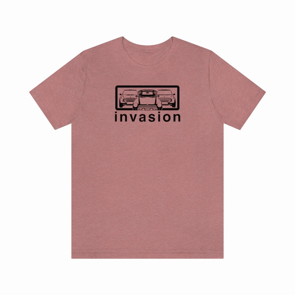 "Mini Invasion" Mini Unisex Jersey Tee (Black)