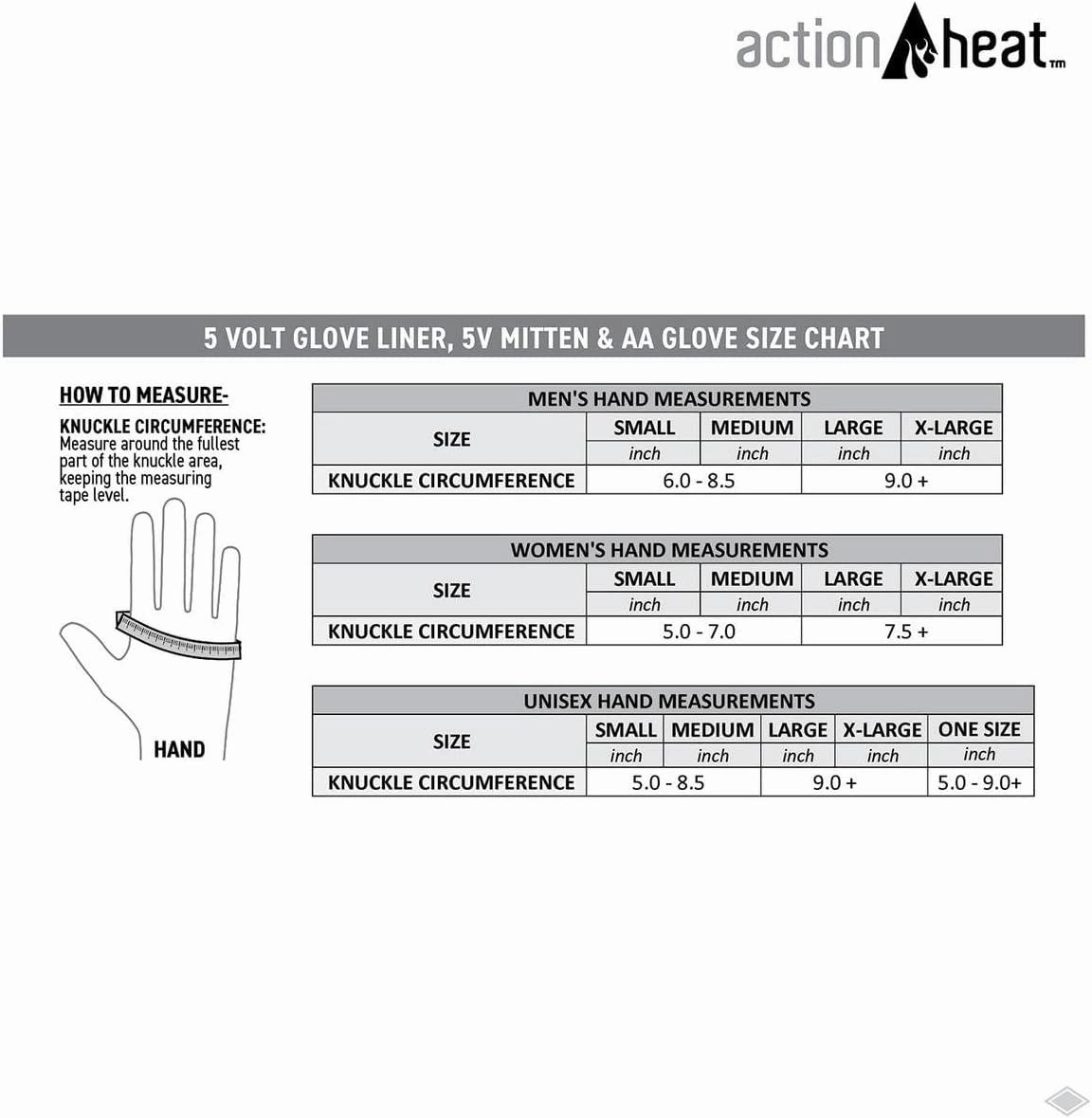 ActionHeat Featherweight AA Battery Powered Heated Gloves for Women – Electric Heating Gloves Rechargeable for Cold Weather Outdoor Winter Hunting, Fishing, Skiing, Walking