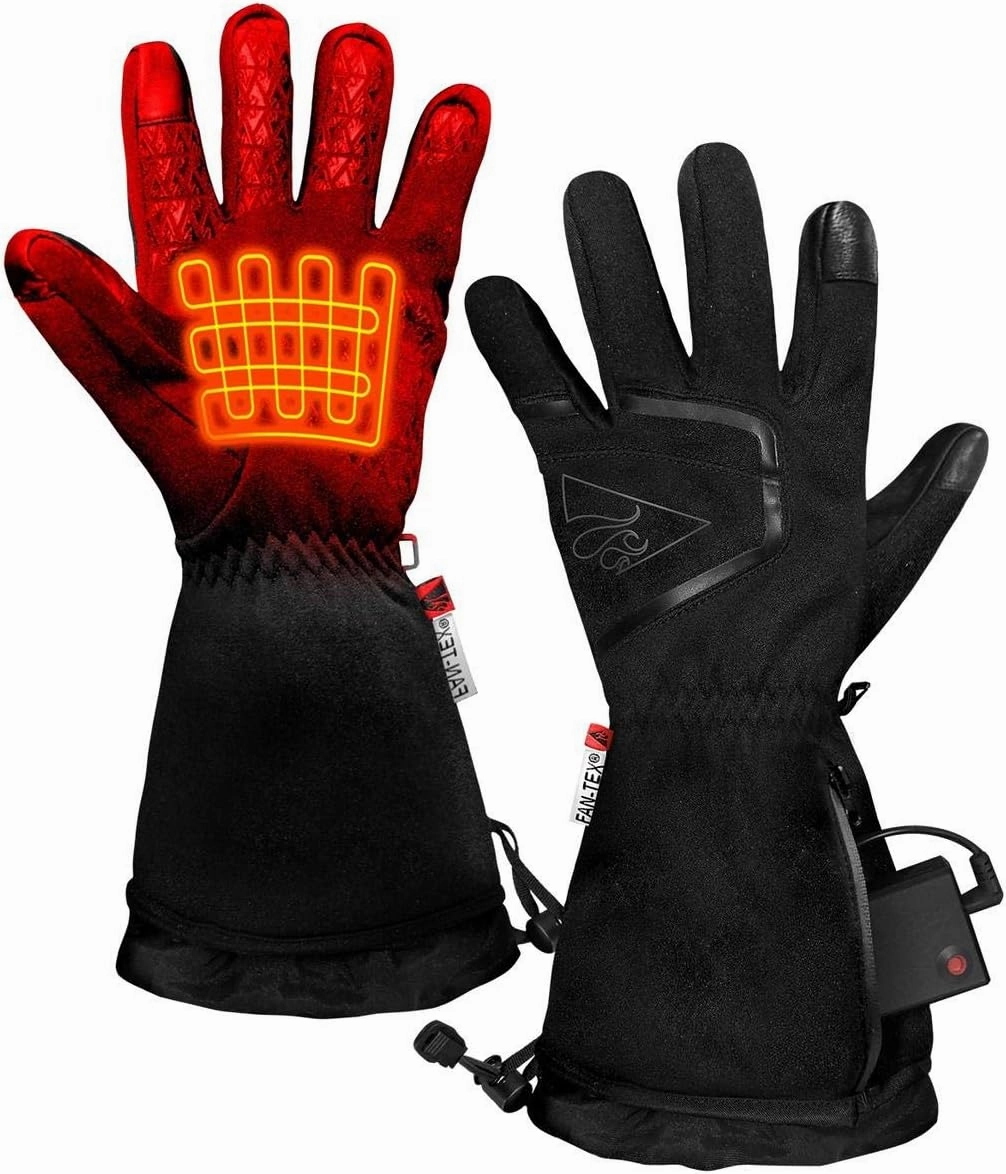ActionHeat Featherweight AA Battery Powered Heated Gloves for Women – Electric Heating Gloves Rechargeable for Cold Weather Outdoor Winter Hunting, Fishing, Skiing, Walking