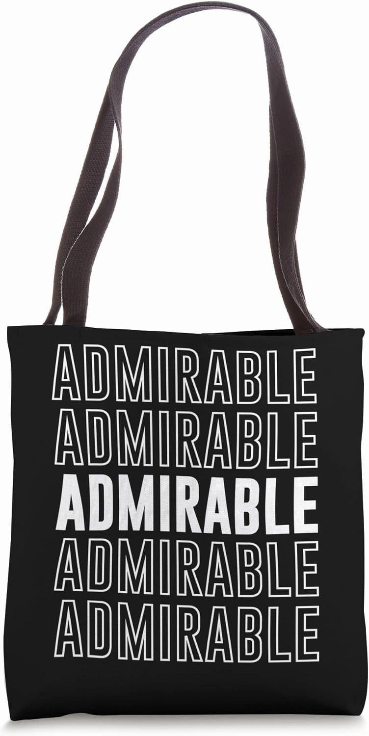 Admirable Tote Bag
