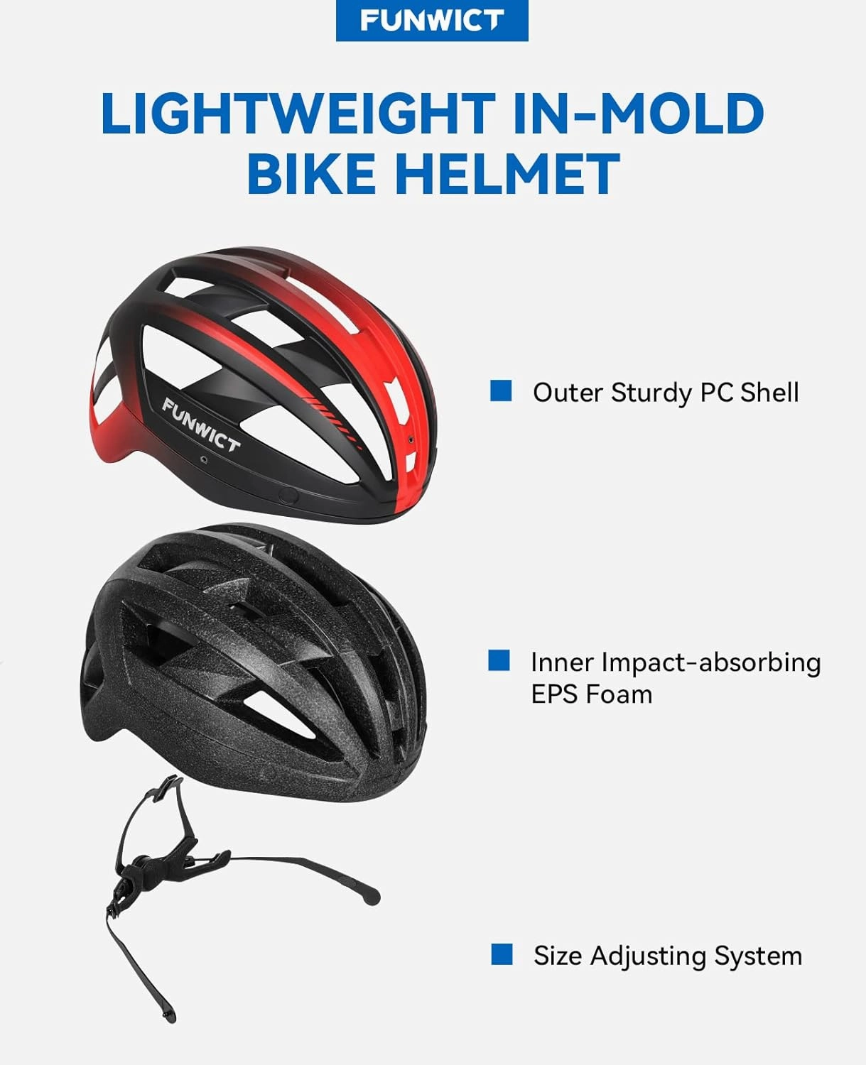 Adult Bike Helmet with Visor and Goggles for Men Women Mountain Road Bicycle Helmet Rechargeable Rear Light Cycling Helmet