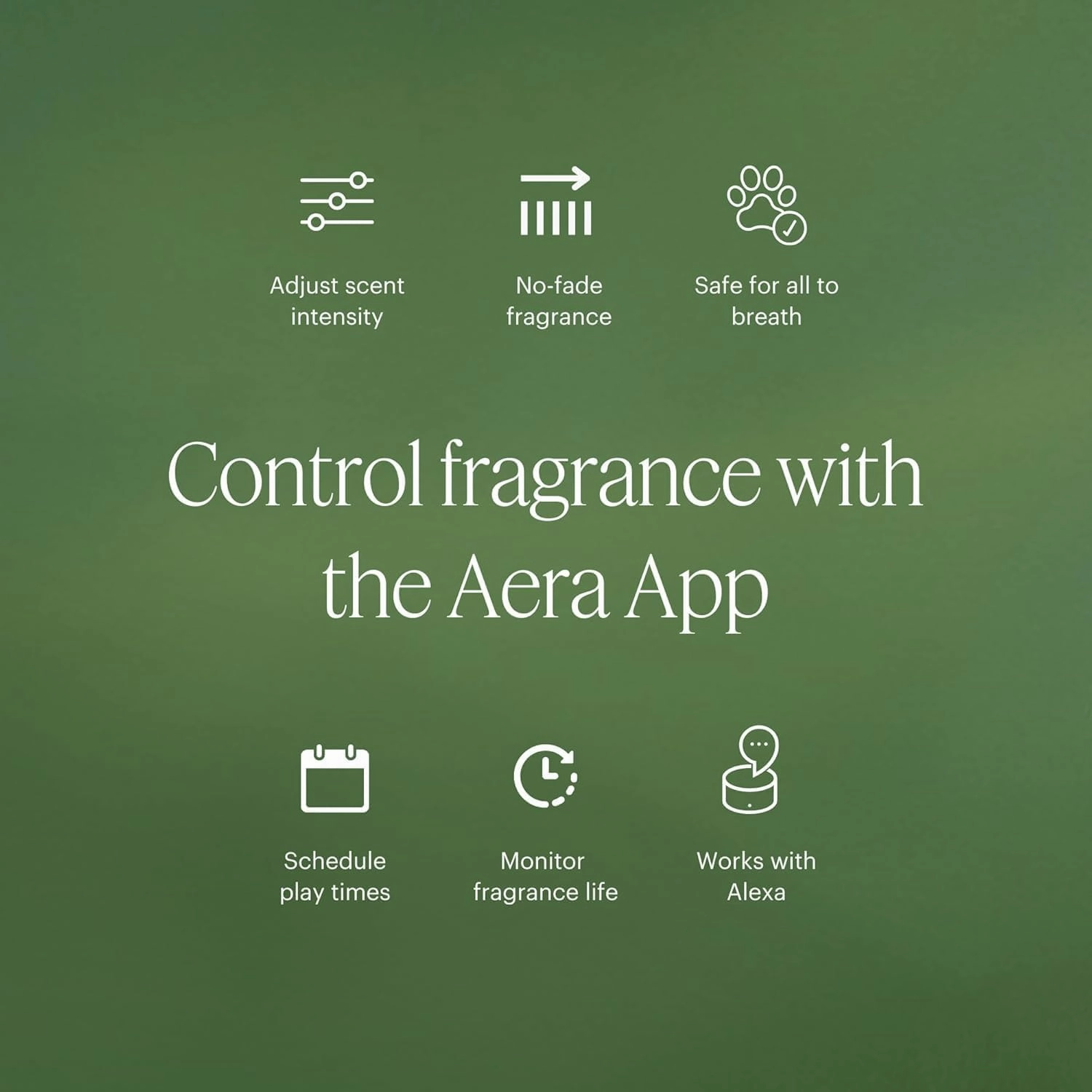 AERA Mini Zephyr - Essential Oil for Home-Simple and Minimal Fragrance - Notes of Lotus Petals Sandalwood and Lily of The Valley - Scent Refill - Capsule Size Works with Mini Diffuser