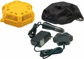 Aervoe 1165 Single Super Road Flare, Red LEDs, Visible Up to 2 miles, Includes a Magnet to Attach to Metal Surfaces, 24 Super Bright LEDs